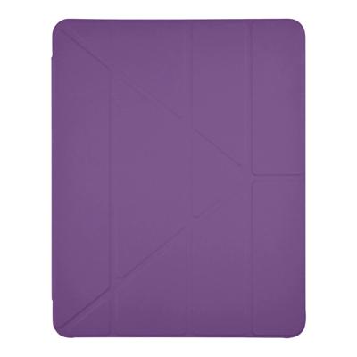 Pomologic BookFold pencil hoesje iPad Pro 13" (M4/M5) - Clear/Purple Pomologic BookFold pencil hoesje iPad Pro 13" (M4/M5) - Clear/Purple