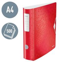 Leitz Ordner DIN A4 Rugbreedte: 82 mm Rood 2 beugels 11060026 - thumbnail
