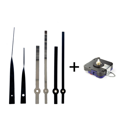 Wijzerset M + stil uurwerk Wijzerset M + stil uurwerk