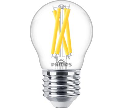Philips LED kogel E27 3,4-40W filament helder dimtone - LED3747