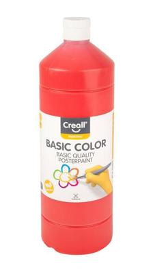 Plakkaatverf creall basic lichtrood 1000ml Plakkaatverf creall basic lichtrood 1000ml
