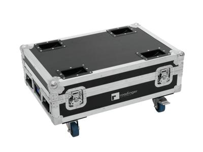 ROADINGER Flightcase 4x AKKU BAR-6 Glow QCL Flex QuickDMX with charging function ROADINGER Flightcase 4x AKKU BAR-6 Glow QCL Flex QuickDMX with charging function