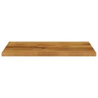 Tafelblad rechthoekig 70x50x2,5 cm massief mangohout - thumbnail