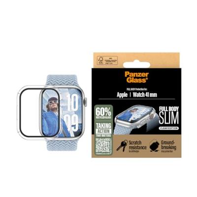 PanzerGlass Snappie Full Body Slim 3713 Screenprotector (glas) Apple Watch Series 10 1 stuk(s) Anti-vingerafdruk, Krasvast