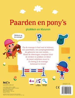 Standaard Uitgeverij plakkenen kleuren paarden en pony's Standaard Uitgeverij plakkenen kleuren paarden en pony's