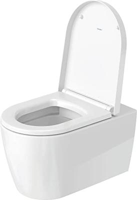 Duravit ME by Starck hangtoilet inclusief toiletbril Rimless Wondergliss 37x57x35 5cm wit