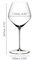 Riedel Wijnglazenset - Rode Wijnglazen - Veloce - Pinot noir - 760 ml - 4 Stuks - thumbnail
