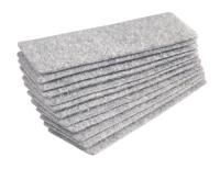 Dahle Bordreiniger 95089 120 mm x 40 mm x 1 mm Vilt 95089 12 stuk(s) - thumbnail