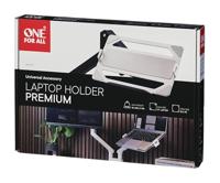 One For All Premium Laptophalterung für Monitorarm Laptophouder voor monitorarm Aluminium (mat) - thumbnail