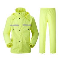 Duurzaam reflecterende motorfiets Split regenjas broek Riding fiets elektrische fiets winddicht waterdicht regen slijtage bij volwassene grootte: 3XL - thumbnail