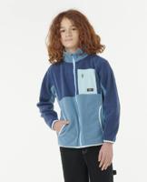 Sweater met rits van Raw Energy block Fleece RIP CURL blauw - thumbnail