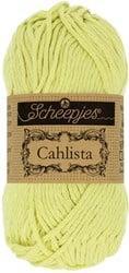 Scheepjes Cahlista 50g - 392 Lime Juice - Haakgaren / Breigaren