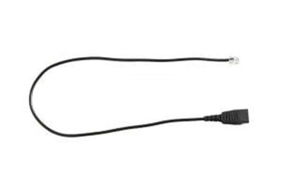 Jabra 8800-00-01 Telefoonheadset kabel 0.50 m Zwart