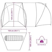 VidaXL Vistent waterdicht olijfgroen - thumbnail