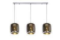 Lucide ERYN - Hanglamp - 3xE27 - Chroom - thumbnail