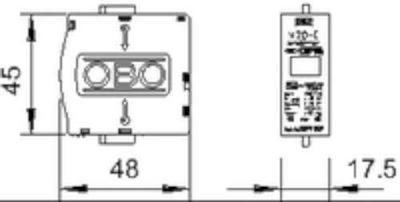 OBO Bettermann 5099609 V20-C 0-280 Overspanningsafleider 20 kA 1 stuk(s)