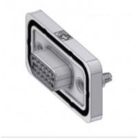 Deltron Connectors HD-DWM15SY/2M86UN D-sub bus 180 ° Aantal polen: 15 Solderen, Pinnen 1 stuk(s) - thumbnail