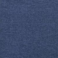 Slaapbank 2-zits stof blauw - thumbnail