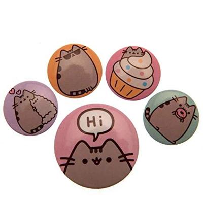 Pusheen Pin-Back Buttons 5-Pack Pusheen Says Hi