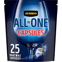 Jumbo Vaatwascapsules All in One 25 Stuks - thumbnail