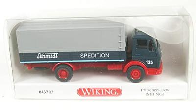 Wiking 0437 03 H0 Vrachtwagen Mercedes Benz Pick-up vrachtwagen MB NG transportbedrijf Schmidt