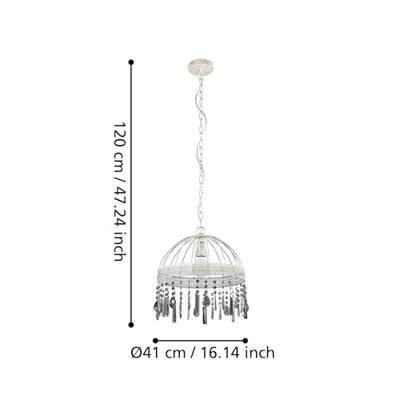 Eglo Antieke hanglampSteeleville Ø 41cm - 43587