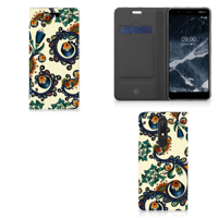 Telefoon Hoesje Nokia 5.1 (2018) Barok Flower - thumbnail