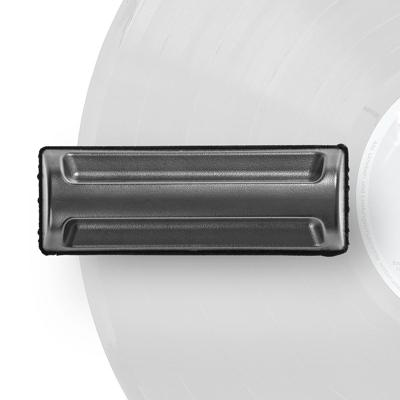 Nedis Vinyl Platenreiniger | Borstel | ABS / Microfiber | Zwart | 1 stuks - CLTT01BK CLTT01BK