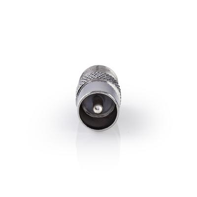 Satelliet- en antenne-adapter | Coax male - F female | 10 stuks | Metaal - thumbnail