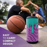 Cellularline Bluetooth luidspreker AUX, Draagbaar Lila, Zwart - thumbnail