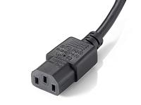 Voedingskabel Equip 112210 Zwart - thumbnail