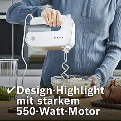 Bosch MFQ4075DE Handmixer 550W Zilver, Wit mixer - thumbnail