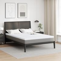 VidaXL Matrastopper wit 140 x 190 cm jacquard stof - thumbnail
