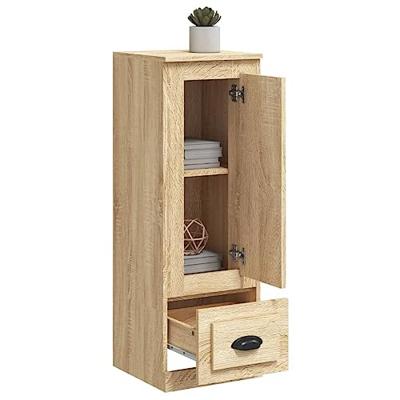 Hoge kast 36x35,5x103,5 cm bewerkt hout sonoma eikenkleurig Hoge kast 36x35,5x103,5 cm bewerkt hout sonoma eikenkleurig
