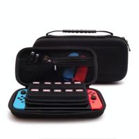 GHKJOK GH1739 EVA Portable Hard Shell Cover Cases voor Nintendo Switch (Zwart) - thumbnail