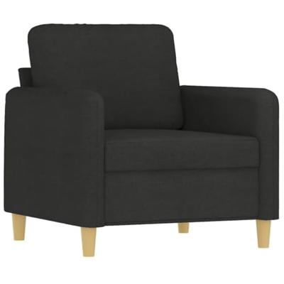 Fauteuil 60 cm stof zwart Fauteuil 60 cm stof zwart