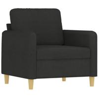 Fauteuil 60 cm stof zwart - thumbnail
