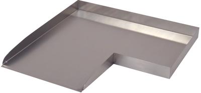 Wolga beekloop hoek links rvs Wolga beekloop hoek links rvs