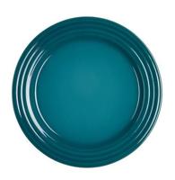 LE CREUSET - Vancouver - Ontbijtbord 22cm Deep Teal - thumbnail