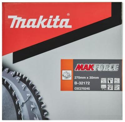 Makita Accessoires Cirkelzaagblad Hout | Makforce 270x30x2,6 24T 20g - B-32172 - B-32172