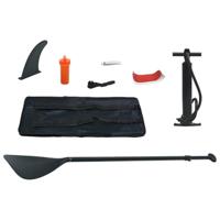 VidaXL Stand up paddleboardset opblaasbaar rood en wit - thumbnail