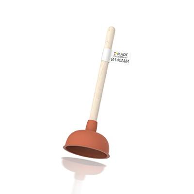 Kirchhoff Gootsteen ontstopper met houten handvat, Ø 140 mm - 99908200 Kirchhoff Gootsteen ontstopper met houten handvat, Ø 140 mm - 99908200