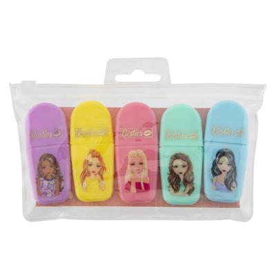 Besties mini markeerstiften, 5st.