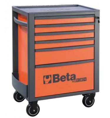 Beta RSC24/6-FO | Gereedschapswagen | 6 laden | Volledig Oranje - 024004060