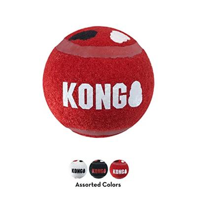 KONG SIGNATURE SPORT BALLS ASSORTI 5X5X5 CM 3 ST