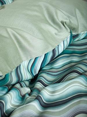 Essenza Essenza Sol Duvet dekbedovertrek 2p set 260x220 Comforting green
