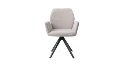 Jesper Home Eetkamerstoel Misaki Turn Black - Pretty Plaster Jesper Home Eetkamerstoel Misaki Turn Black - Pretty Plaster