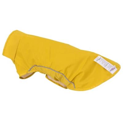 VidaXL Hondenregenjas met reflecterende strips polyester geel m