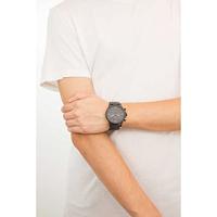 Fossil JR1401 Horloge Nate Chrono staal zwart 50 mm - thumbnail