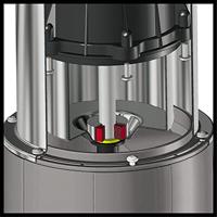 Einhell 4170937 Tiefbrunnenpumpe GE-DW 1155 N-A Bronpomp 6000 l/h 55 m - thumbnail